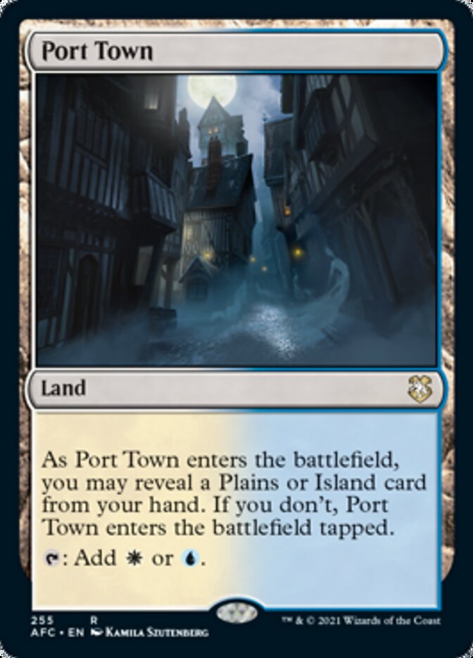 Port Town [Dungeons & Dragons: Adventures in the Forgotten Realms Commander] | Rook's Games and More