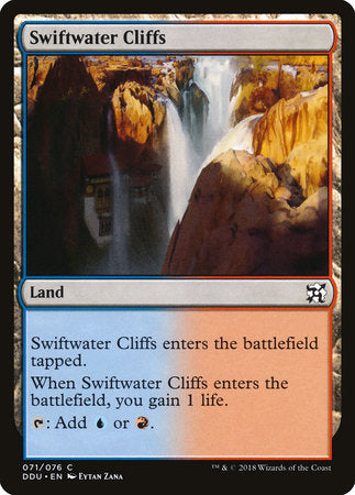 Swiftwater Cliffs [Duel Decks: Elves vs. Inventors] | Rook's Games and More