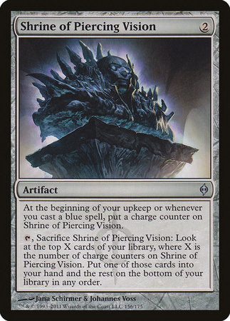 Shrine of Piercing Vision [New Phyrexia] | Rook's Games and More