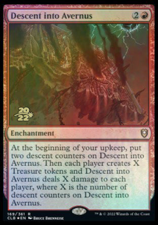 Descent into Avernus [Commander Legends: Battle for Baldur's Gate Prerelease Promos] | Rook's Games and More