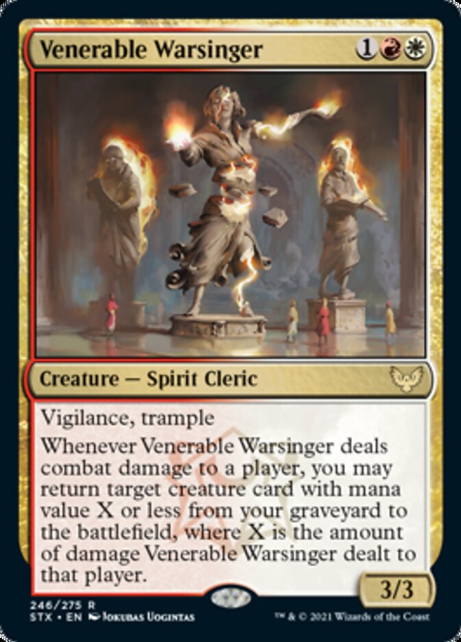 Venerable Warsinger [Strixhaven: School of Mages] | Rook's Games and More