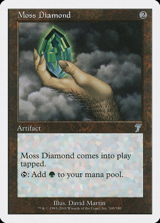 Moss Diamond [Seventh Edition] | Rook's Games and More