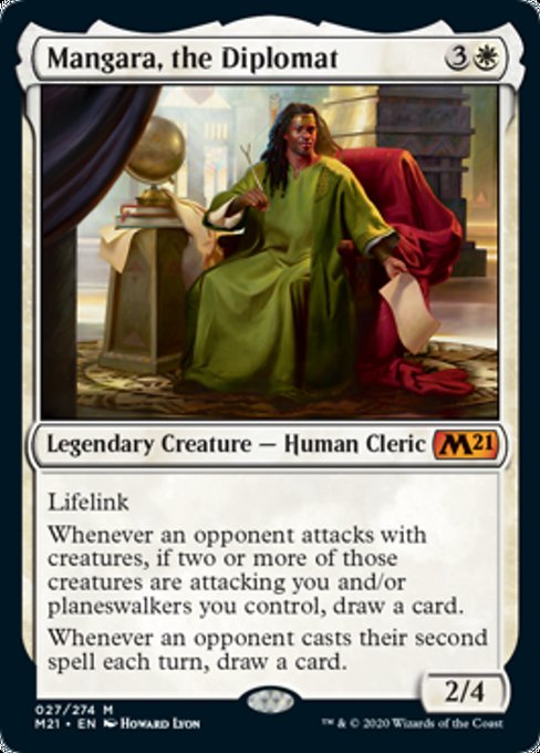 Mangara, the Diplomat [Core Set 2021] | Rook's Games and More