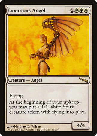 Luminous Angel [Mirrodin] | Rook's Games and More