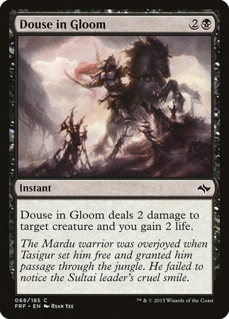 Douse in Gloom [Fate Reforged] | Rook's Games and More