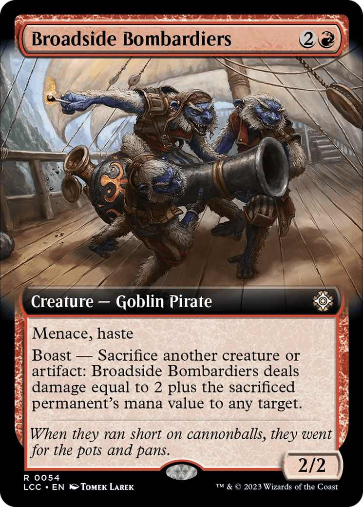 Broadside Bombardiers (Extended Art) [The Lost Caverns of Ixalan Commander] | Rook's Games and More