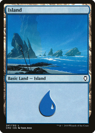 Island (287) [Commander Anthology Volume II] | Rook's Games and More