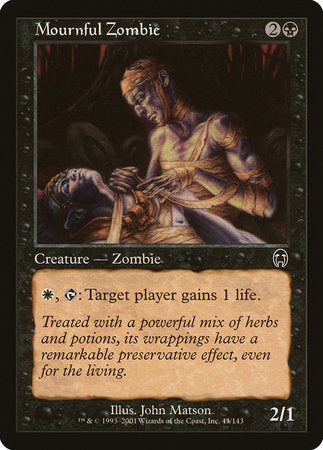Mournful Zombie [Apocalypse] | Rook's Games and More