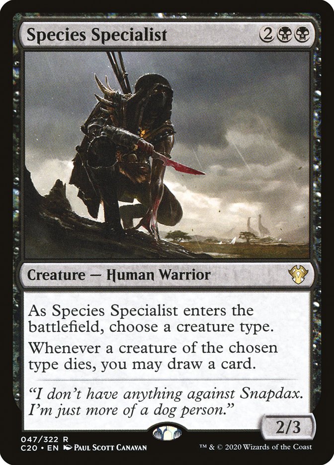 Species Specialist [Commander 2020] | Rook's Games and More