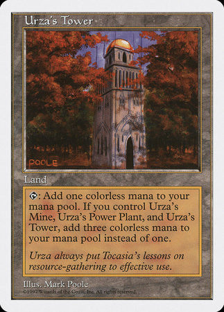 Urza's Tower [Fifth Edition] | Rook's Games and More