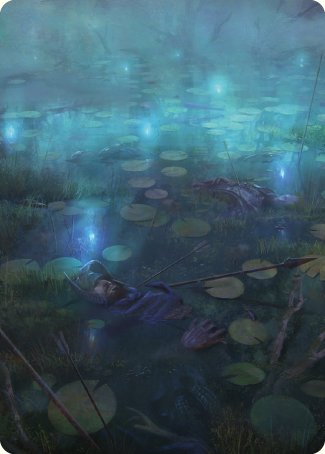 The Dead Marshes Art Card [The Lord of the Rings: Tales of Middle-earth Art Series] | Rook's Games and More