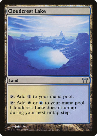 Cloudcrest Lake [Champions of Kamigawa] | Rook's Games and More