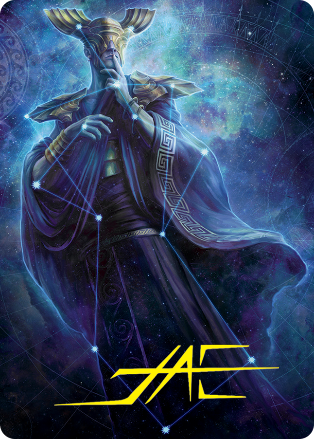 Atris, Oracle of Half-Truths Art Card (Gold-Stamped Signature) [March of the Machine Art Series] | Rook's Games and More