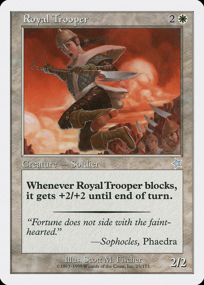 Royal Trooper [Starter 1999] | Rook's Games and More