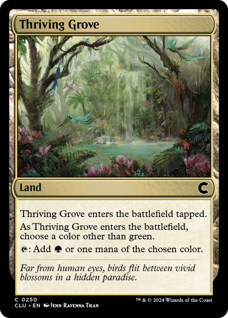 Thriving Grove [Ravnica: Clue Edition] | Rook's Games and More