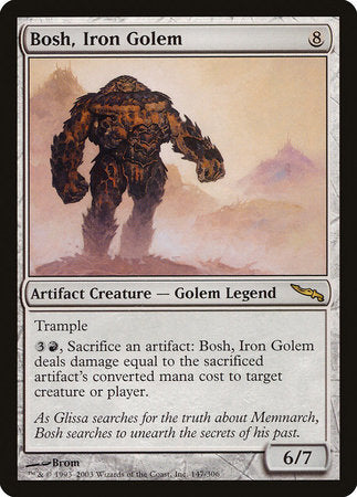 Bosh, Iron Golem [Mirrodin] | Rook's Games and More