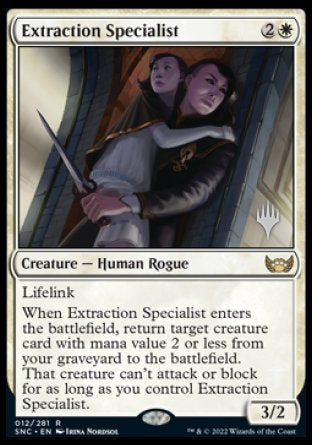 Extraction Specialist (Promo Pack) [Streets of New Capenna Promos] | Rook's Games and More