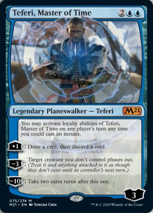 Teferi, Master of Time [Core Set 2021] | Rook's Games and More
