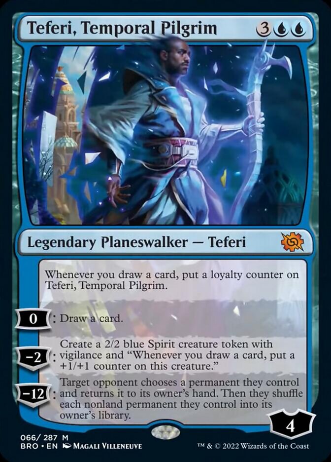 Teferi, Temporal Pilgrim [The Brothers' War] | Rook's Games and More