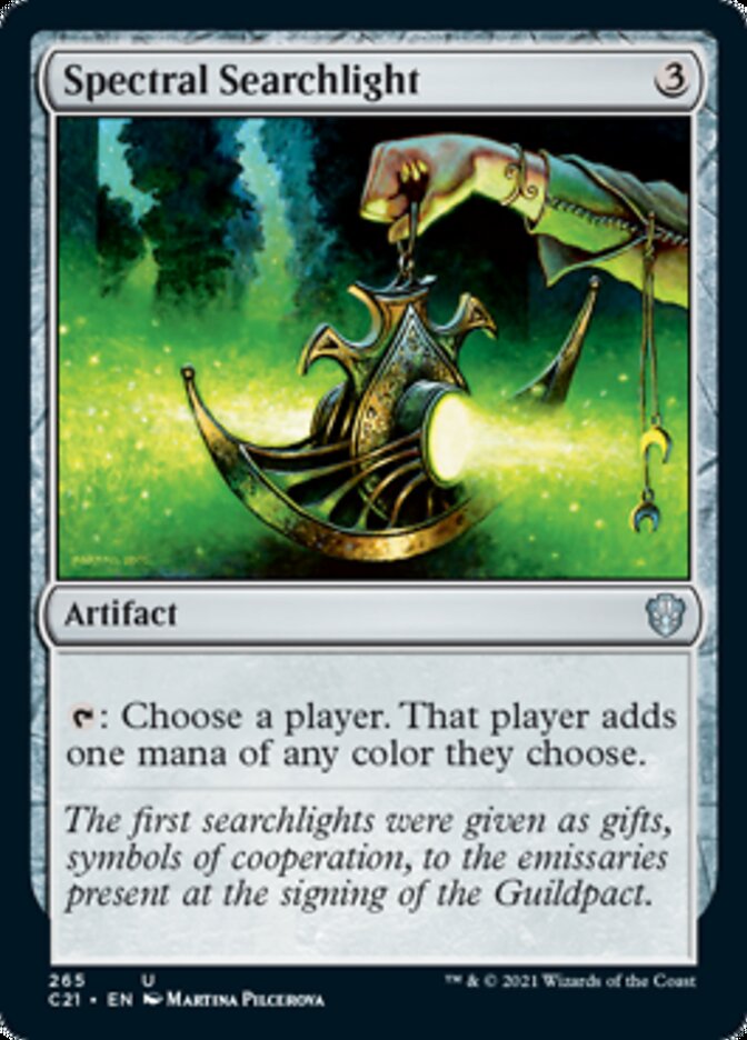 Spectral Searchlight [Commander 2021] | Rook's Games and More