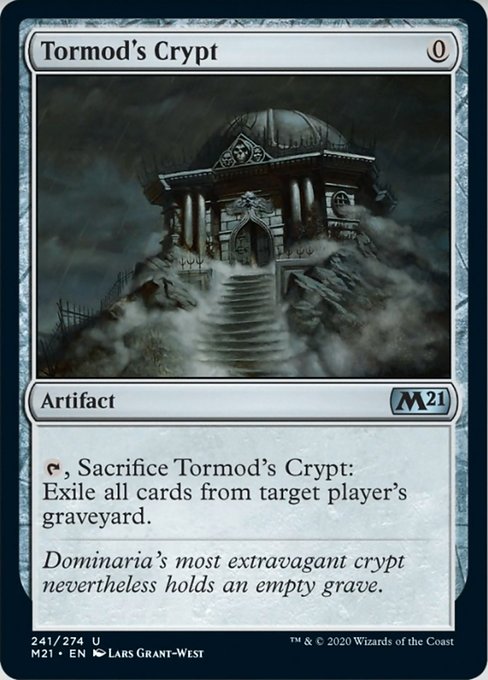 Tormod's Crypt [Core Set 2021] | Rook's Games and More