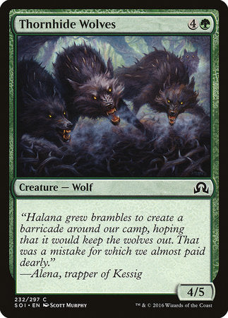 Thornhide Wolves [Shadows over Innistrad] | Rook's Games and More