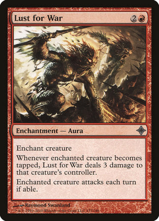 Lust for War [Rise of the Eldrazi] | Rook's Games and More