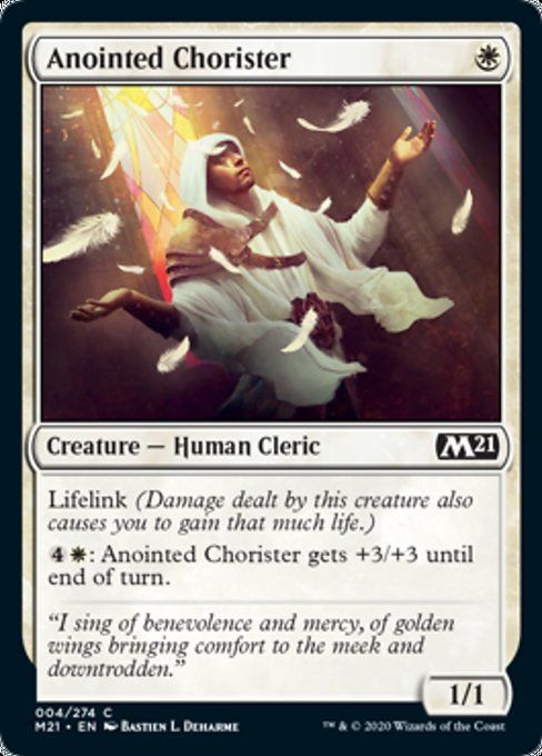 Anointed Chorister [Core Set 2021] | Rook's Games and More