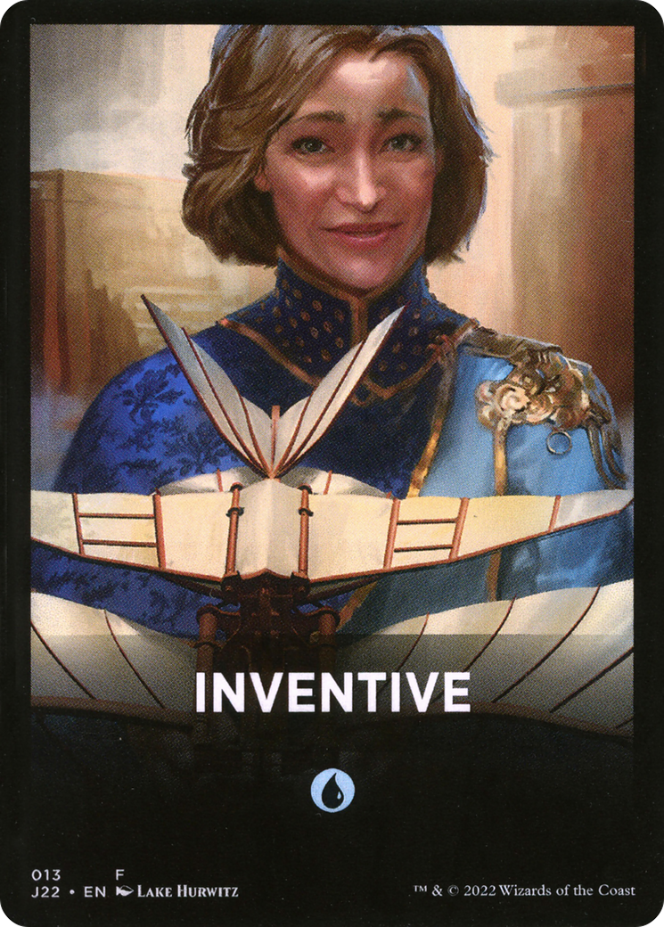 Inventive Theme Card [Jumpstart 2022 Front Cards] | Rook's Games and More