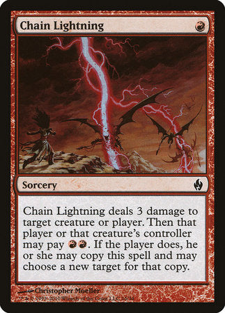 Chain Lightning [Premium Deck Series: Fire and Lightning] | Rook's Games and More