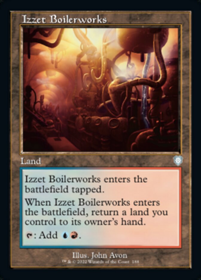 Izzet Boilerworks (Retro) [The Brothers' War Commander] | Rook's Games and More