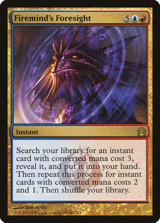 Firemind's Foresight [Return to Ravnica] | Rook's Games and More