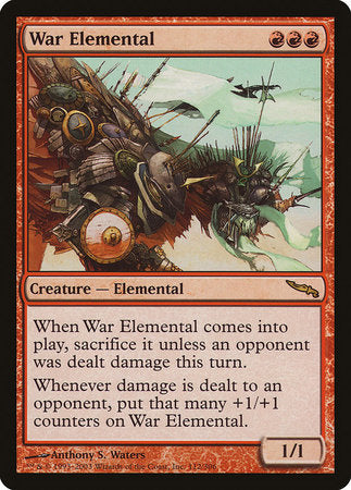 War Elemental [Mirrodin] | Rook's Games and More