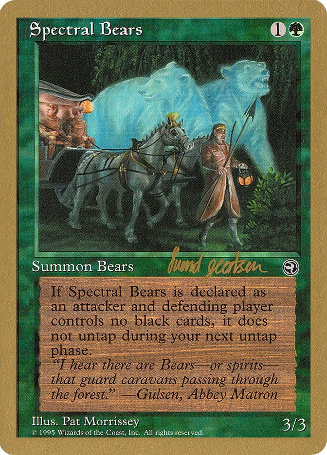 Spectral Bears (Svend Geertsen) [World Championship Decks 1997] | Rook's Games and More