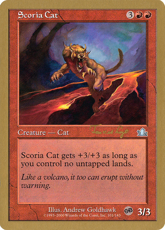 Scoria Cat (Tom van de Logt) (SB) [World Championship Decks 2001] | Rook's Games and More