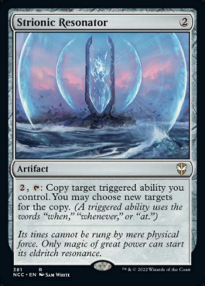 Strionic Resonator [Streets of New Capenna Commander] | Rook's Games and More