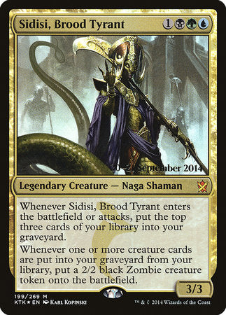 Sidisi, Brood Tyrant [Khans of Tarkir Promos] | Rook's Games and More