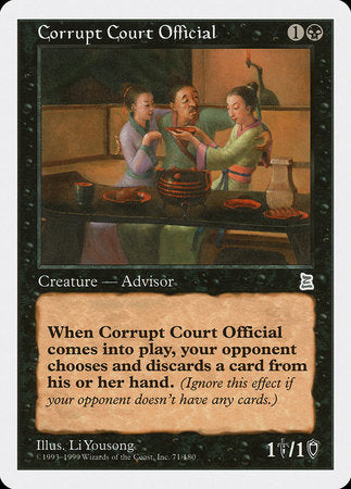 Corrupt Court Official [Portal Three Kingdoms] | Rook's Games and More