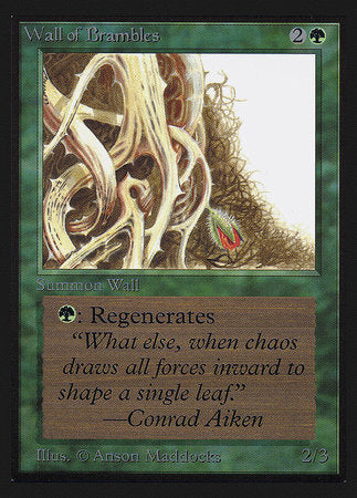Wall of Brambles (CE) [Collectors’ Edition] | Rook's Games and More