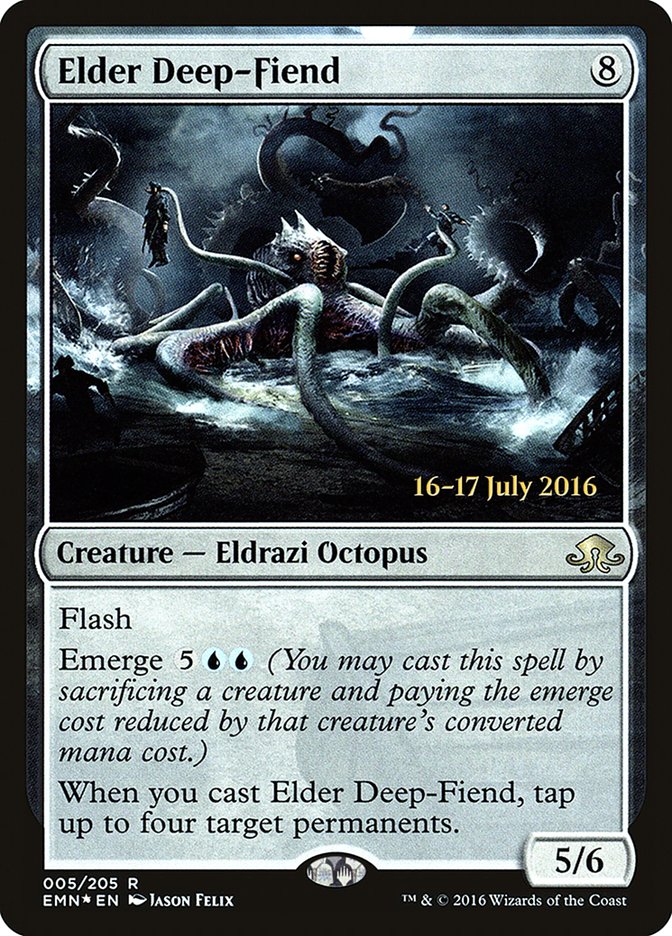 Elder Deep-Fiend  [Eldritch Moon Prerelease Promos] | Rook's Games and More