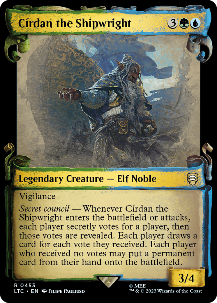 Cirdan the Shipwright [The Lord of the Rings: Tales of Middle-Earth Commander Showcase Scrolls] | Rook's Games and More