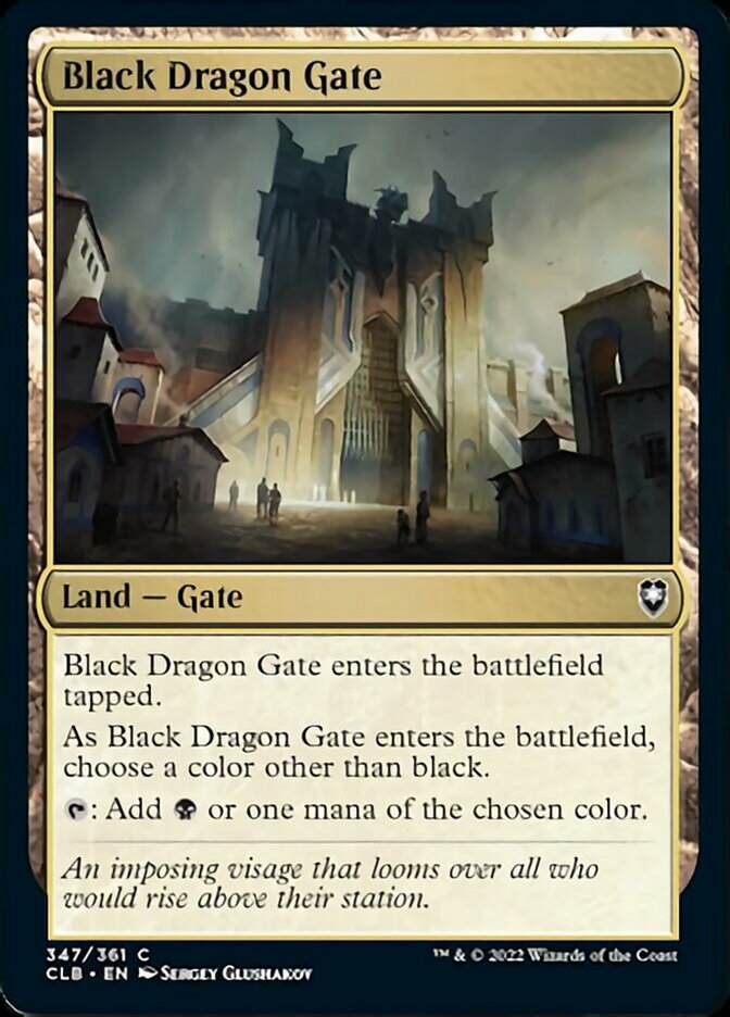 Black Dragon Gate [Commander Legends: Battle for Baldur's Gate] | Rook's Games and More