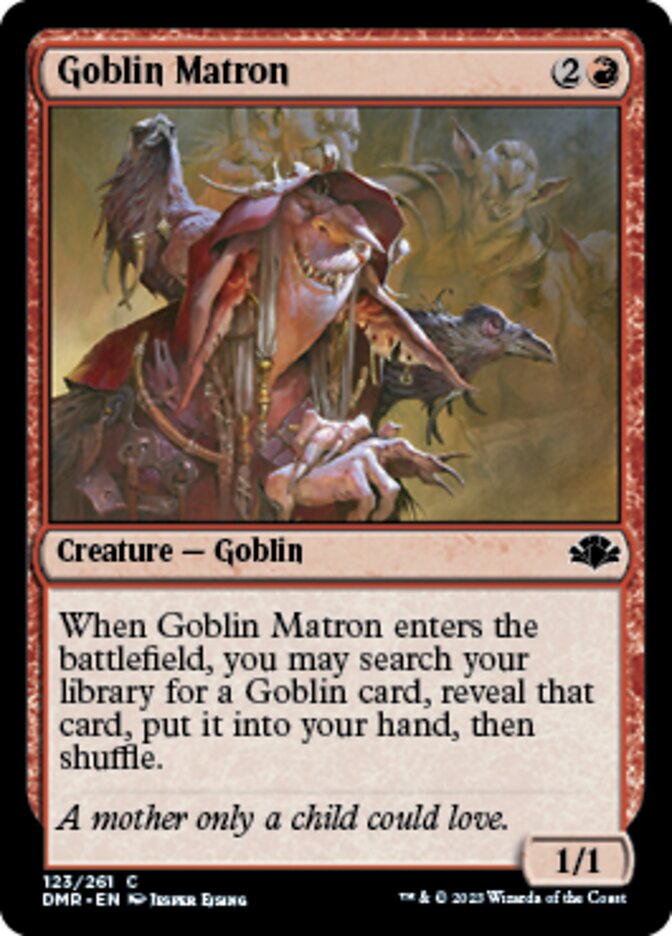 Goblin Matron [Dominaria Remastered] | Rook's Games and More