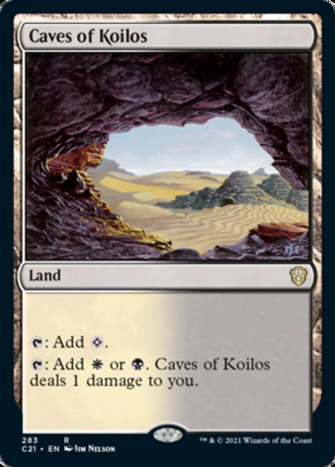 Caves of Koilos [Commander 2021] | Rook's Games and More