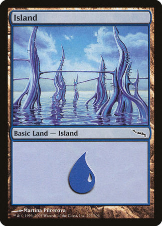 Island (293) [Mirrodin] | Rook's Games and More