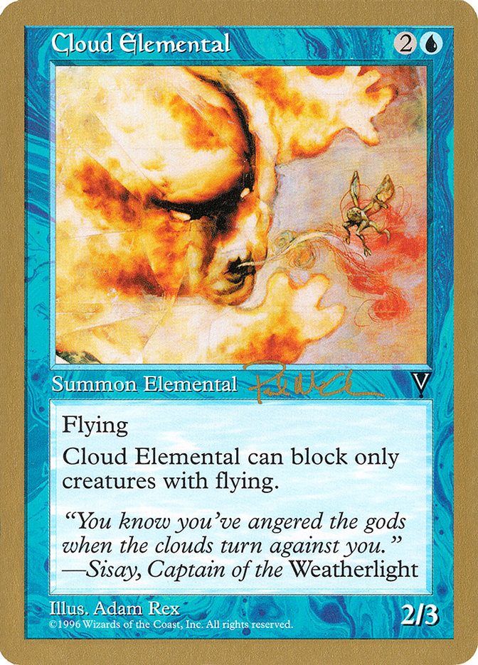 Cloud Elemental (Paul McCabe) [World Championship Decks 1997] | Rook's Games and More