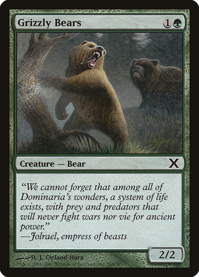 Grizzly Bears [Tenth Edition] | Rook's Games and More