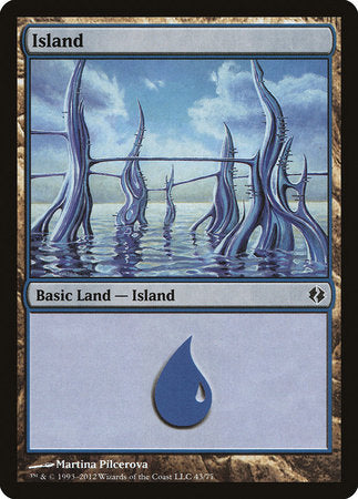 Island (43) [Duel Decks: Venser vs. Koth] | Rook's Games and More