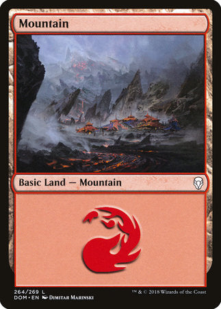 Mountain (264) [Dominaria] | Rook's Games and More