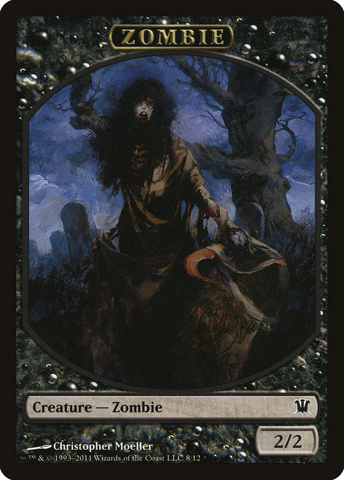 Zombie (8/12) [Innistrad Tokens] | Rook's Games and More